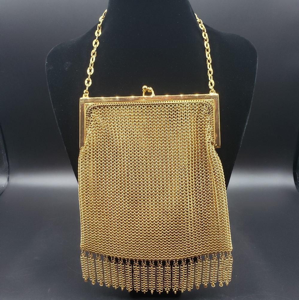 Vintage Whiting and Davis Mesh Bag